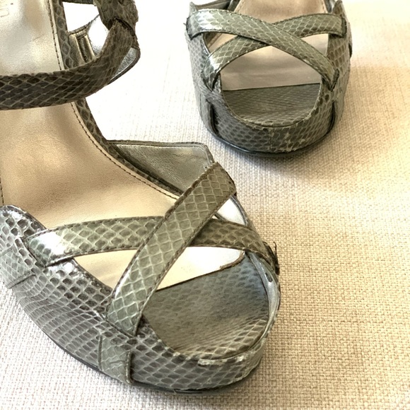 Calvin Klein python heels - Picture 2 of 6